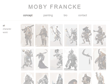 Tablet Screenshot of mobyfrancke.com